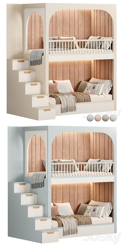 Children bunk bed Kids room